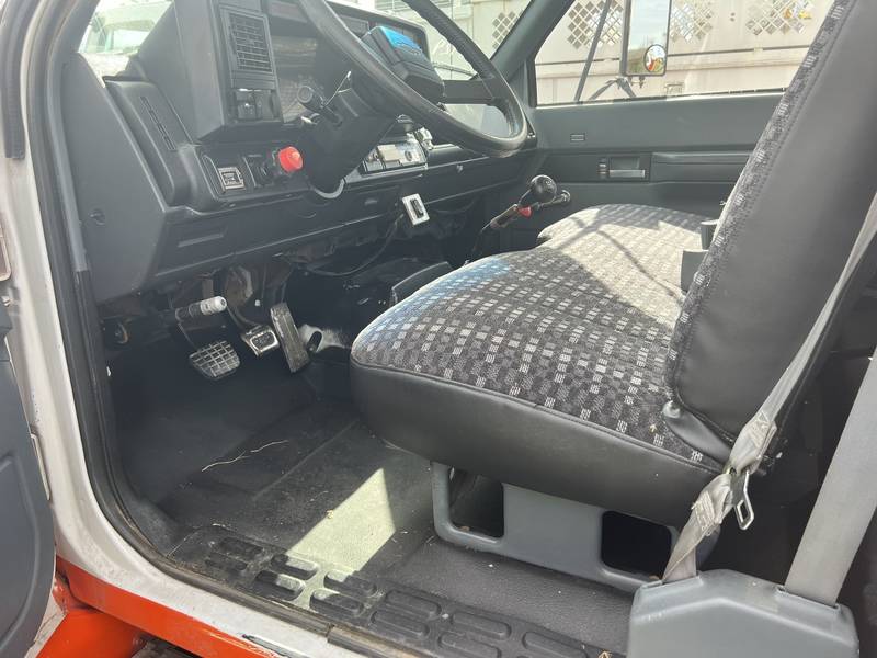 1991 Chevy Kodiak 12 ft Flatbed w/Hoist. (CN.   ))