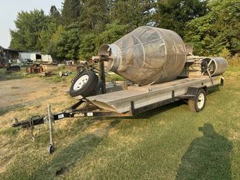 2002 Koffler Pontoon Trailer With portable fish trap (CN 1064)