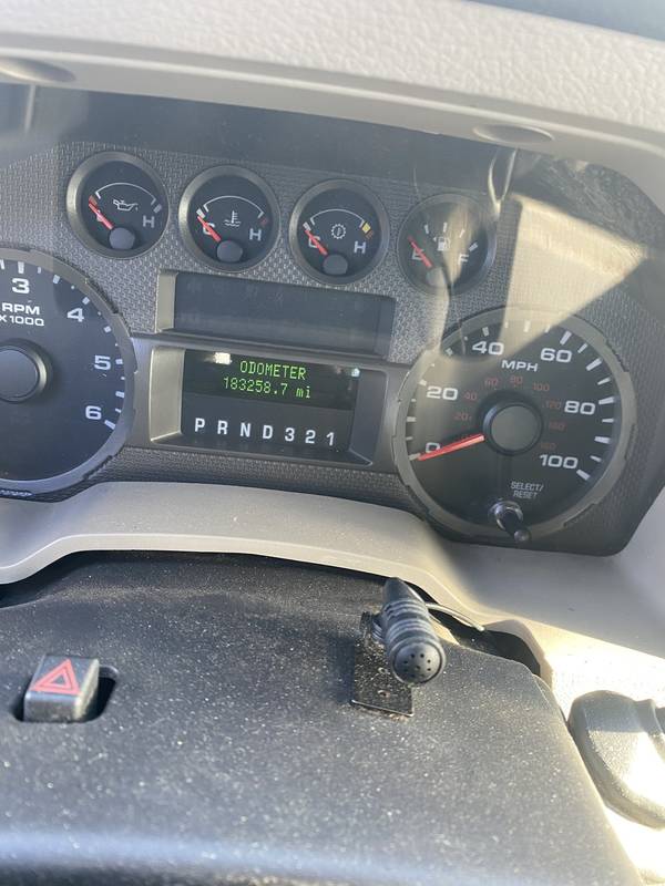 2009 Ford Ext cab, F450, Utility service truck (CN 1089))