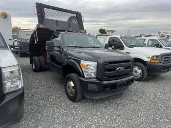 2015 Ford F350 SD XL, 4x4, 10 ft Flatbed w/Hoist (CN 1023)