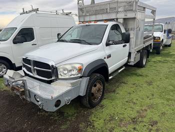 2009 Dodge Ram 5500 4x4,9 ft flatbed (CN 1075)