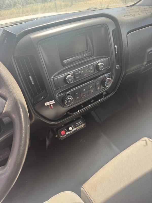 2015 GMC Sierra 2500, 8 ft Fatbed W/Hoist, (CN 1125)
