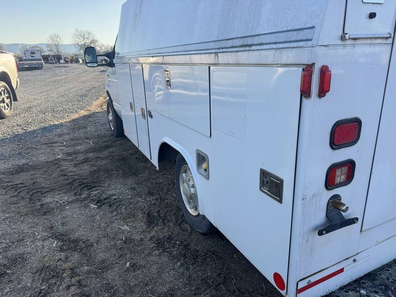 2011 Ford E350 Utility Van. (CN 1082)