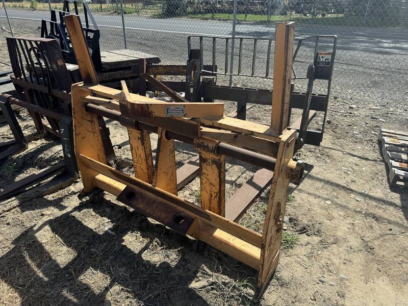 Fork attachment for IT 420 backhoe