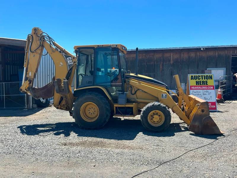 2001 CAT 420D 4x4, EXT BACKHOE, 4&1 BUCKET 