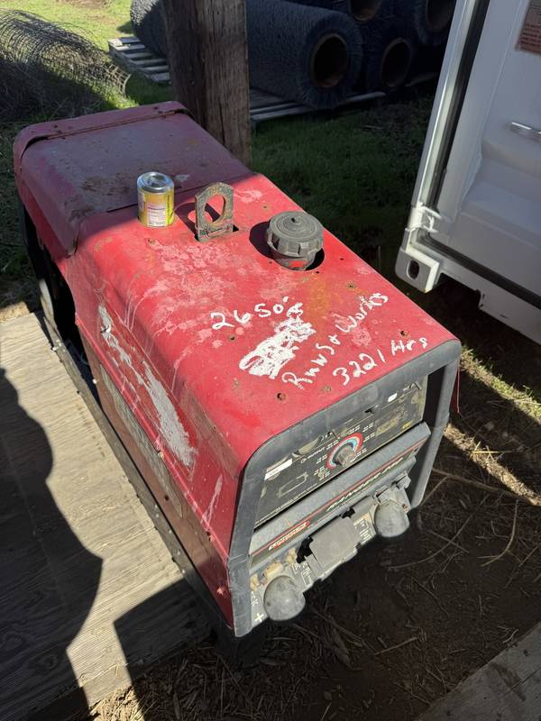 Lincoln 250 electric arc portable gas welder