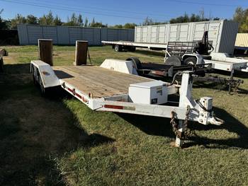 1986 Parker 16 ft equipment trailer (CN 1104)