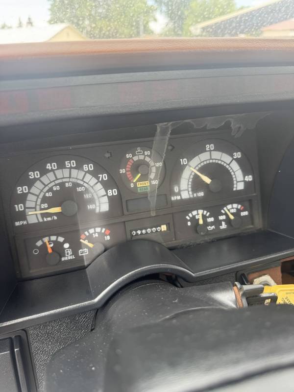 1991 GMC Topkick Flusher struck (CN 1006)