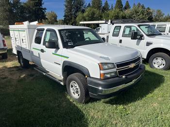 2007 Chevy Ext cab, 2500 HD Animal control Truck (CN 22))