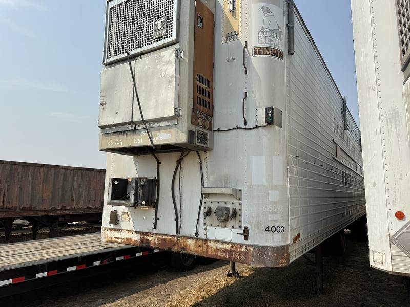 1981 tempt 48ft refer trailer