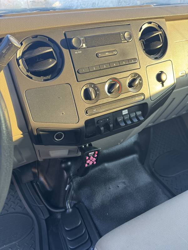 2008 Ford F350, Crewcab, 4x4, Utility Box, Lift gate, W/ Western Ultra Mt wideout Snow Blade, (CN 1110)