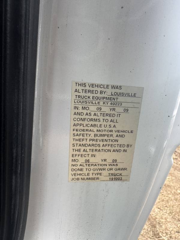 2009 Ford F150 XL, 4x4, Pickup, (CN 1093)