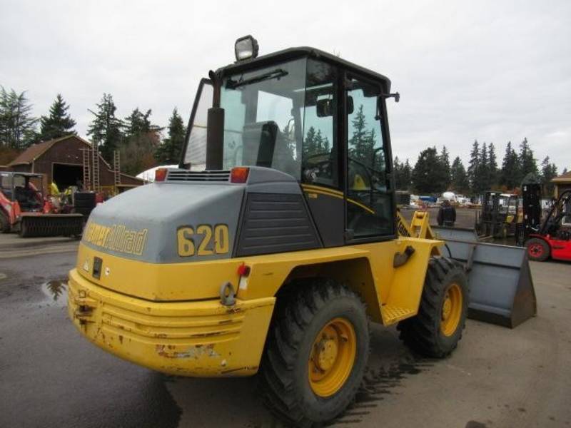 Kramer 620 wheel loader, w/fork