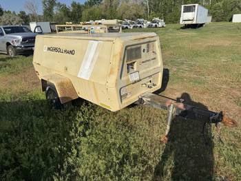 1982 Ingersall Rand 250 CFM, Dsl, Portable Compressor 