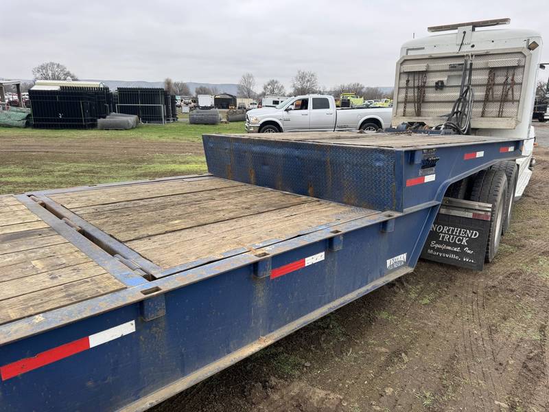 1998 Trail Ezee 48ft Hydraulic Tail Equipment Trailer