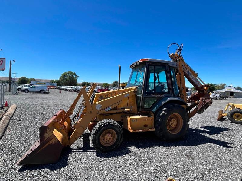 1999 CASE 580L , 4x4, EXT BACKHOE, CAB