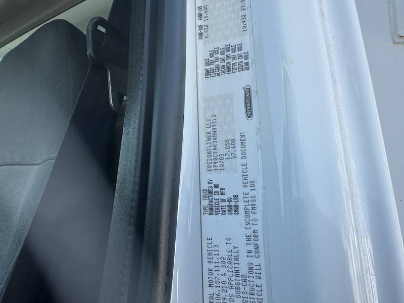 2004 Freightliner M2 5 yrd Dump truck, w/Side snow wing blade (CN 1016)