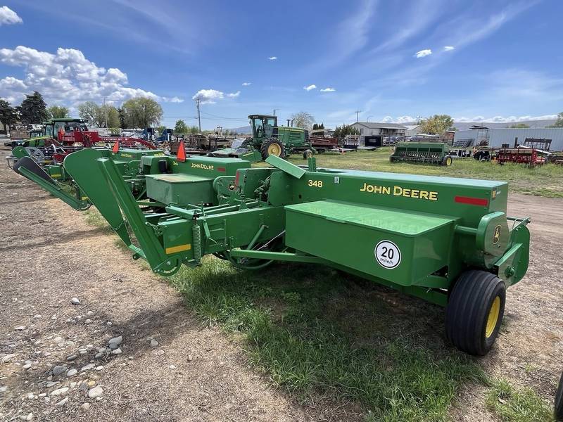 2023 John Deere 348 pto baler