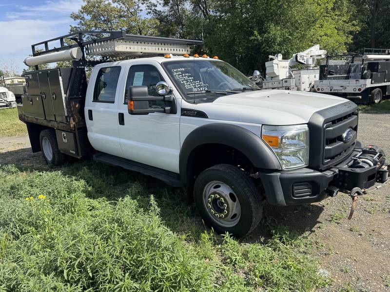 2015 Ford F550 Crewcab, 4x4, 10 ft bed w/boxes (CN 1038)