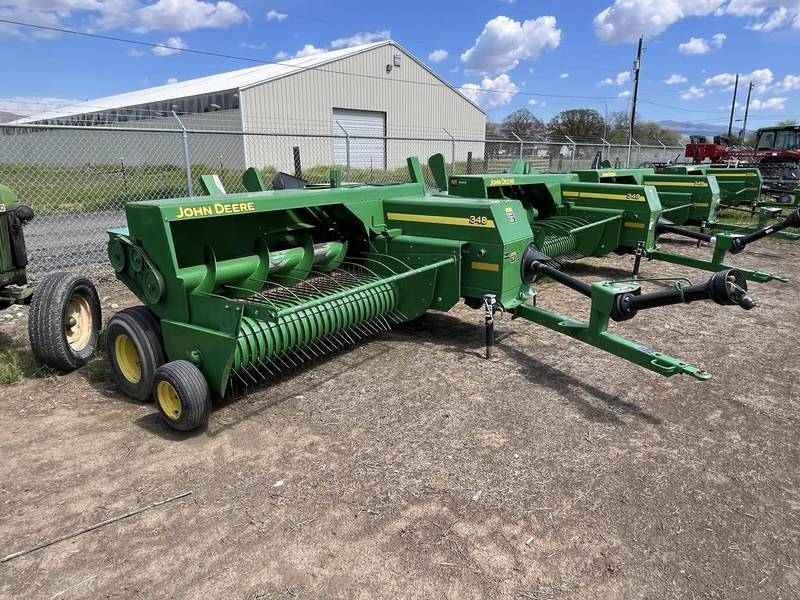 2017 John Deere 348 pto baler