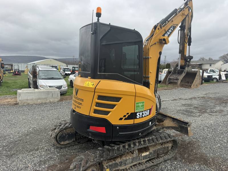 2022 SANY SY35U MINI EXCAVATOR W/THUMB