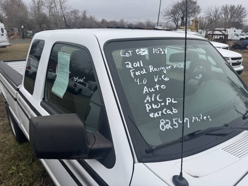 2011 Ford Ranger Ext Cab, Pickup, (CN 1034)