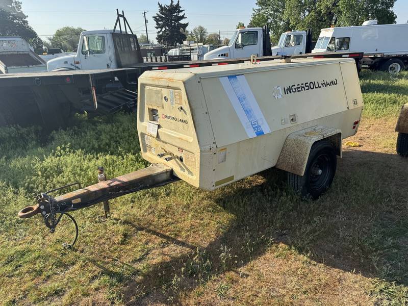 1982 Ingersall Rand 250 CFM, Dsl, Portable Compressor 