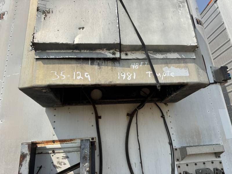 1981 tempt 48ft refer trailer