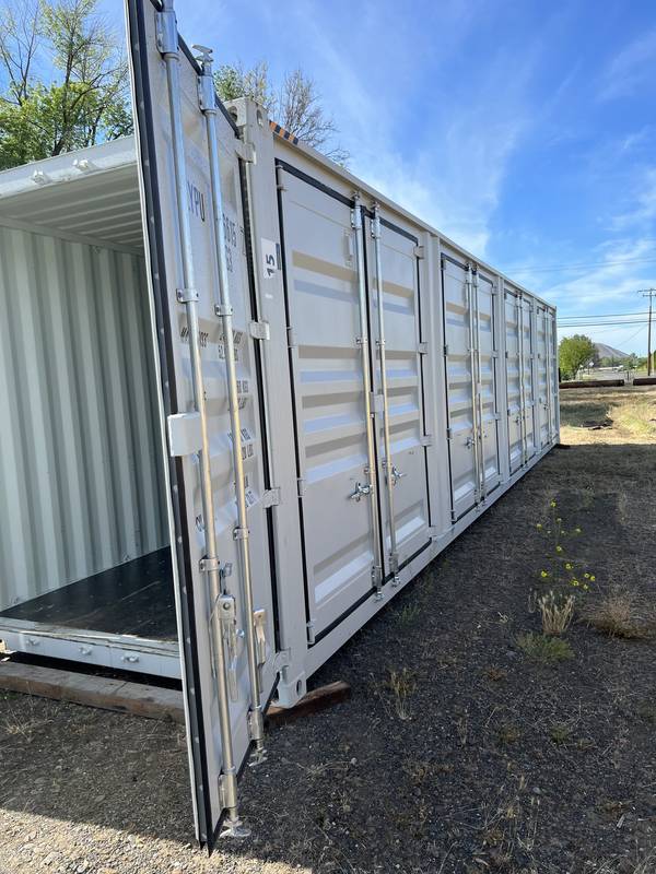 2-New 40 ft container with doors
