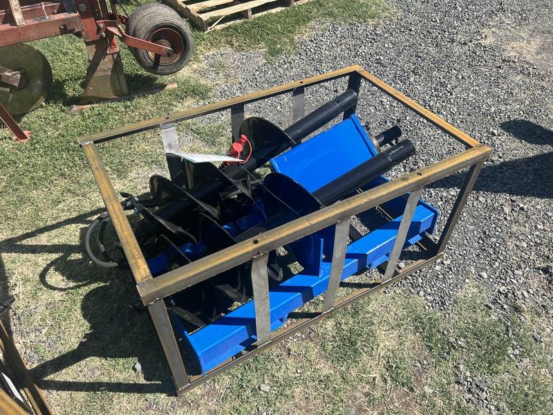 Skidsteer Hydralic auger w2/bits, new