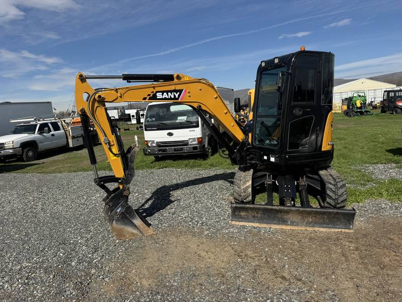 2022 SANY SY35U MINI EXCAVATOR W/THUMB