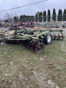Jd 12 ft heavy duty tandem disc on rubber