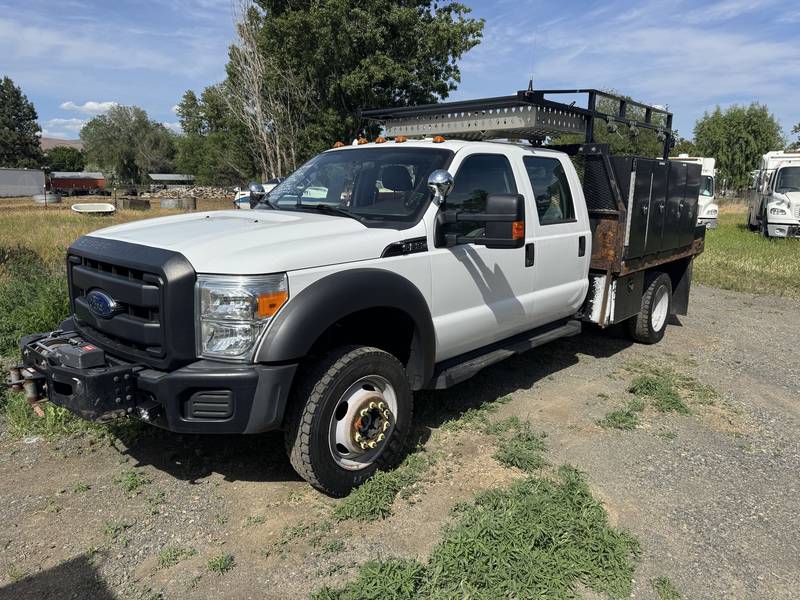 2015 Ford F550 Crewcab, 4x4, 10 ft bed w/boxes (CN 1038)