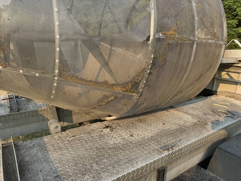 2002 Koffler Pontoon Trailer With portable fish trap (CN 1064)
