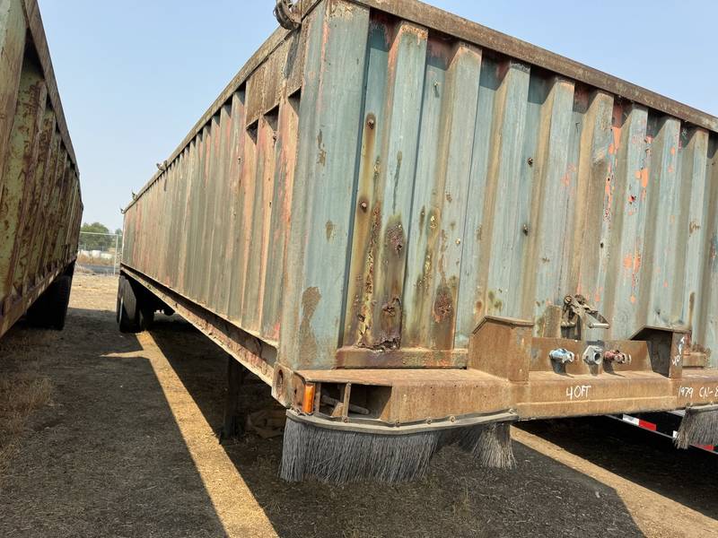 1979 Utility 40ft  scrap trailer