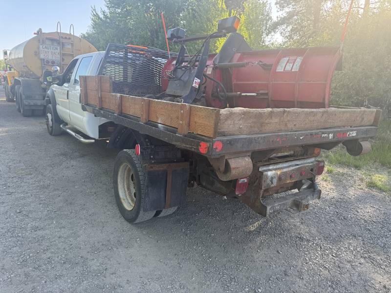 2006 Ford F550 Crewcab, 4x4, Steller Hook retrieval system w/ front Boss V-Plow