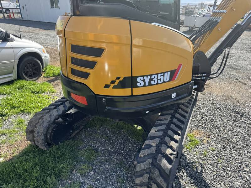 2022 SANY SY35U MINI EXCAVATOR W/THUMB