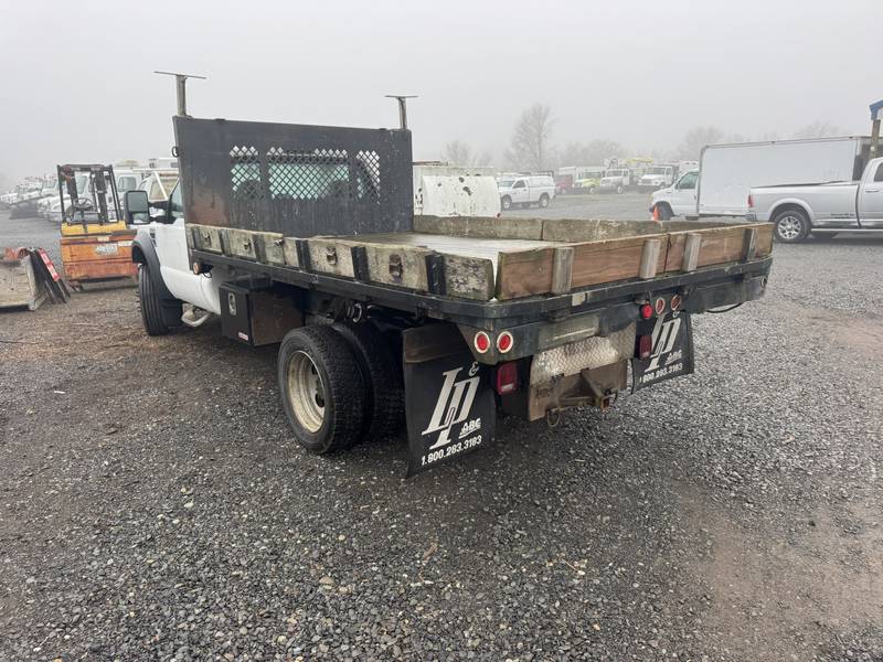 2008 Ford F450 12ft Flatbed w/Hoist