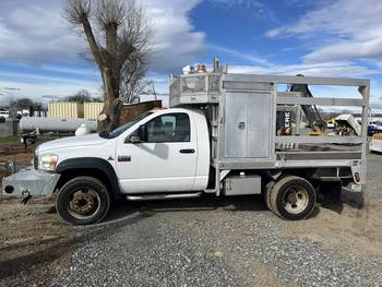 2009 Dodge Ram 5500HD 4WD FlatBed Truck