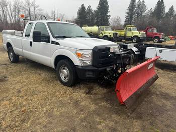 2012 Ford Ext Cab F 250, W/ Western 8 ft snow plow, (CN 1112)