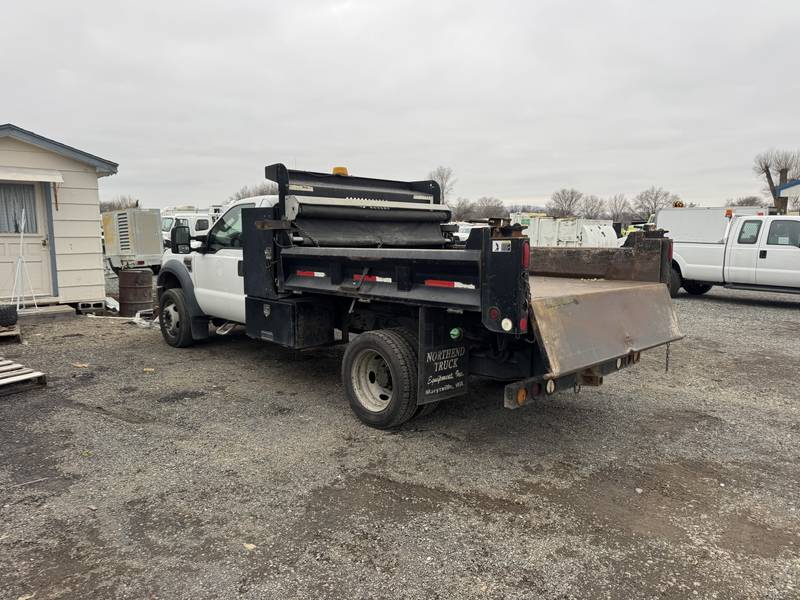 2008 Ford F550 2-3 yrd Dump Land scraper fold down sides(CN 16)
