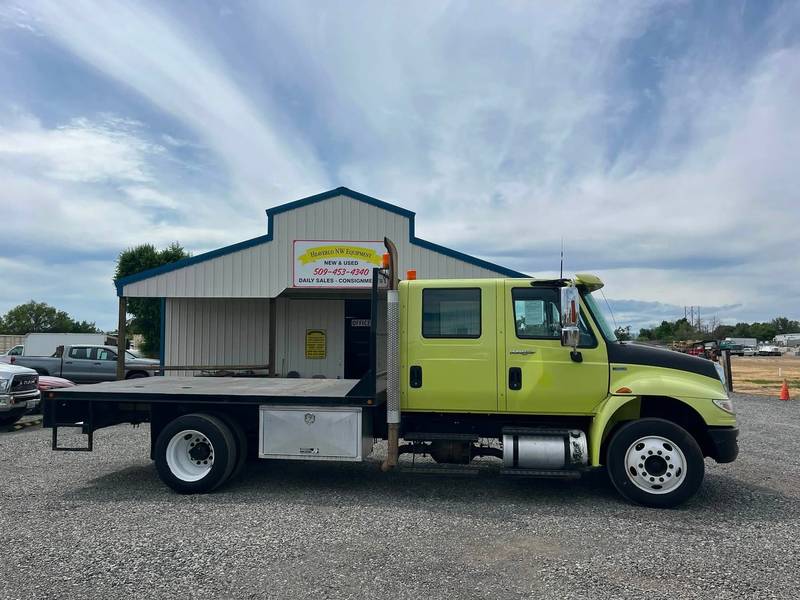 2013 IHC 4300 Crewcab 12 ft Flatbed (CN 1087)