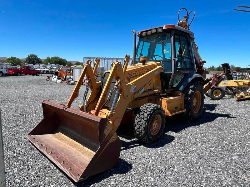 1999 CASE 580L , 4x4, EXT BACKHOE, CAB