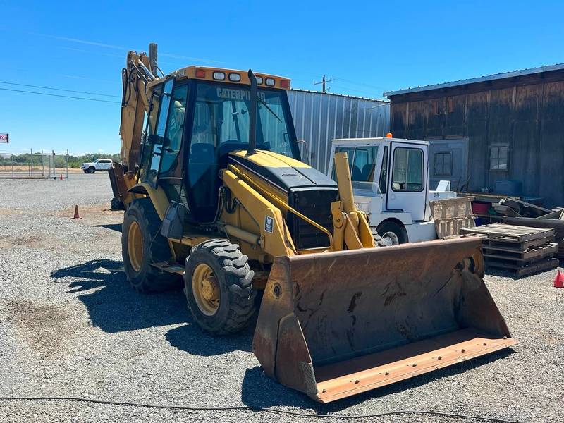 2001 CAT 420D 4x4, EXT BACKHOE, 4&1 BUCKET 