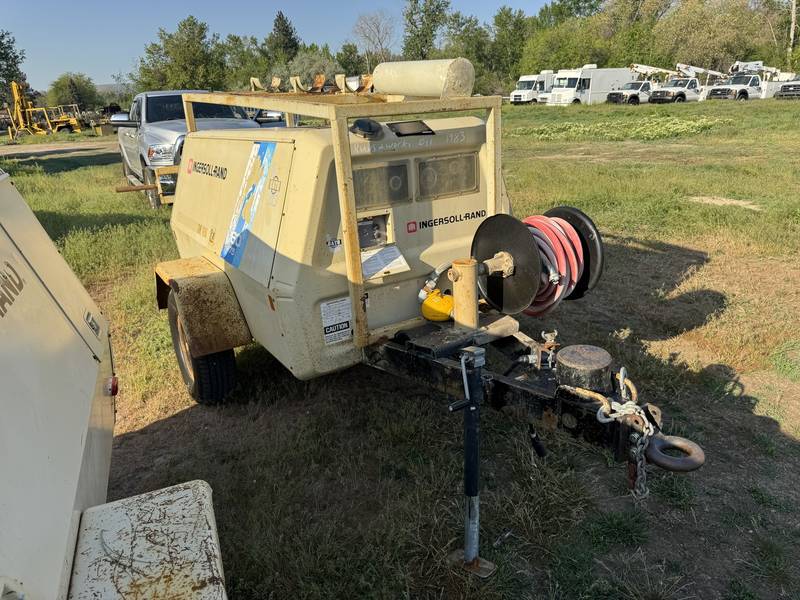 1983 Ingersall Rand 160 CFM, Dsl, Portable Compressor 