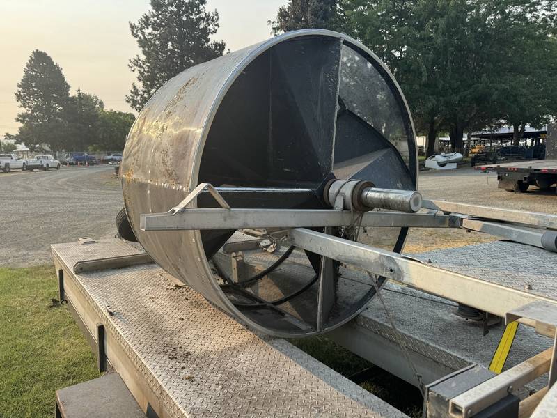 2002 Koffler Pontoon Trailer With portable fish trap (CN 1064)
