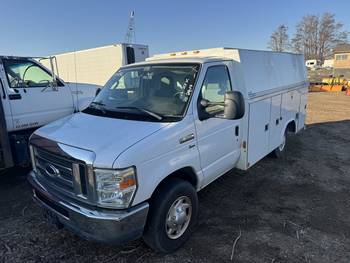 2011 Ford E350 Utility Van. (CN 1082)