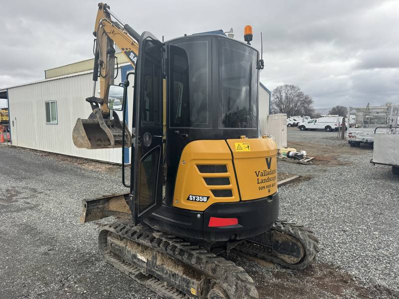 2022 SANY SY35U MINI EXCAVATOR W/THUMB