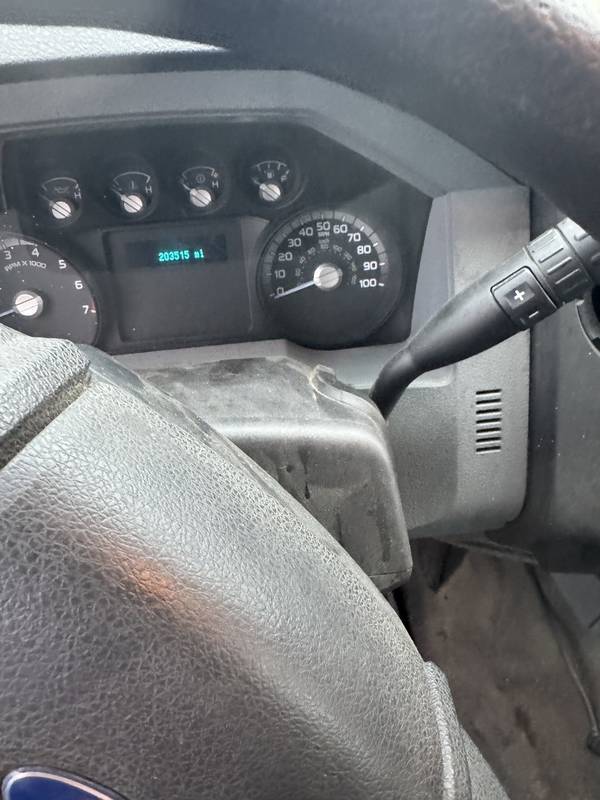 2012 Ford Ext Cab F 250, W/ Western 8 ft snow plow, (CN 1112)