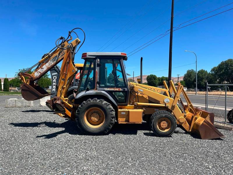 1999 CASE 580L , 4x4, EXT BACKHOE, CAB